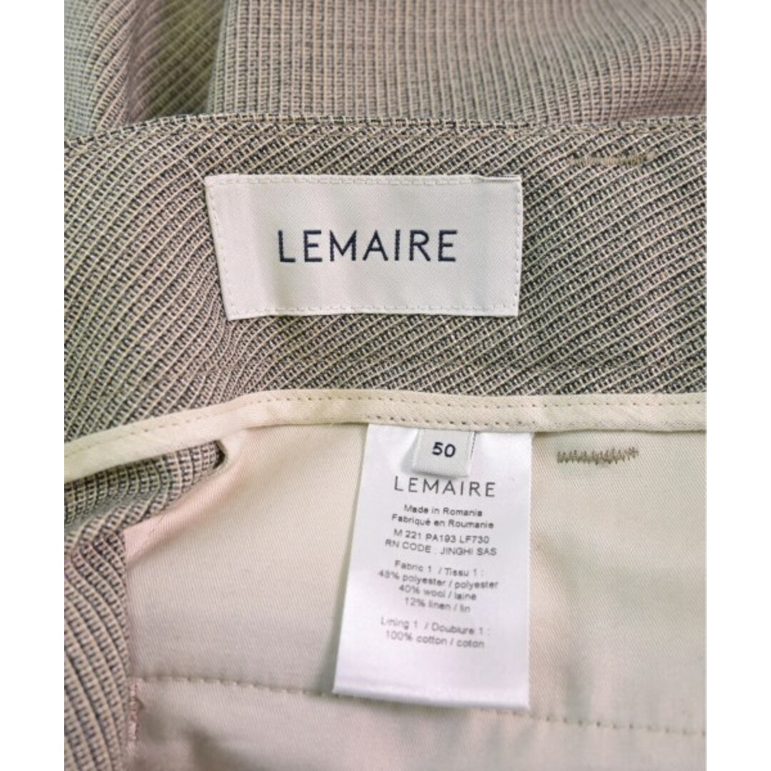 LEMAIRE(ルメール)のLEMAIRE ルメール スラックス 50(XL位) ベージュ 【古着】【中古】 メンズのパンツ(スラックス)の商品写真