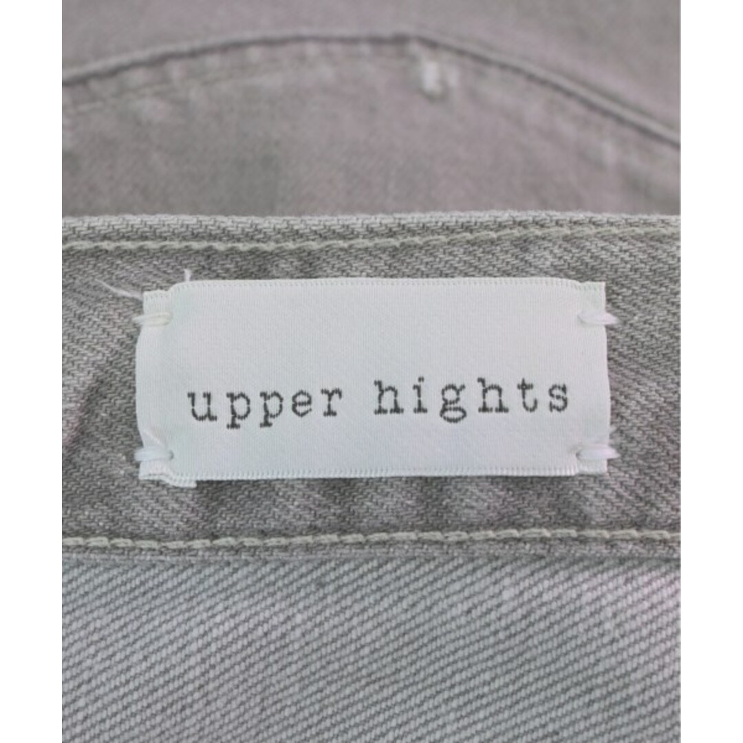 upper hights(アッパーハイツ)のupper hights デニムパンツ 27(M位) グレー系(デニム) 【古着】【中古】 レディースのパンツ(デニム/ジーンズ)の商品写真