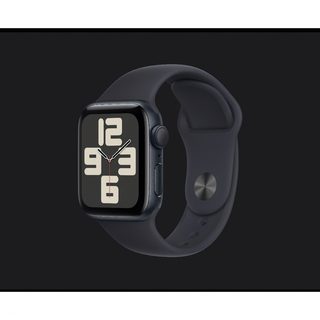 【新品・未使用】apple watch se 第二世代　40mm ミッドナイト