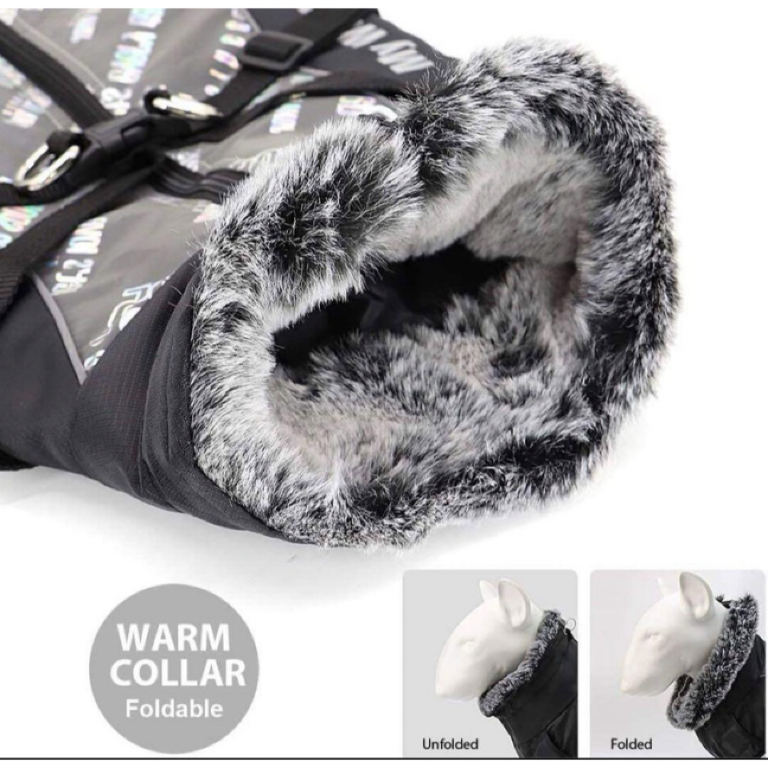 匿名配送❣️犬用ベスト 綿服コート軽量 暖かい 袖なし着脱簡単 防寒 ジャケット その他のペット用品(犬)の商品写真