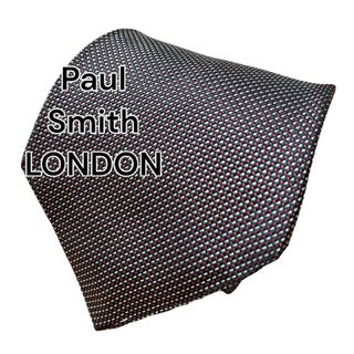 【Paul Smith LONDON】　ポールスミスロンドン　無地　日本製(ネクタイ)
