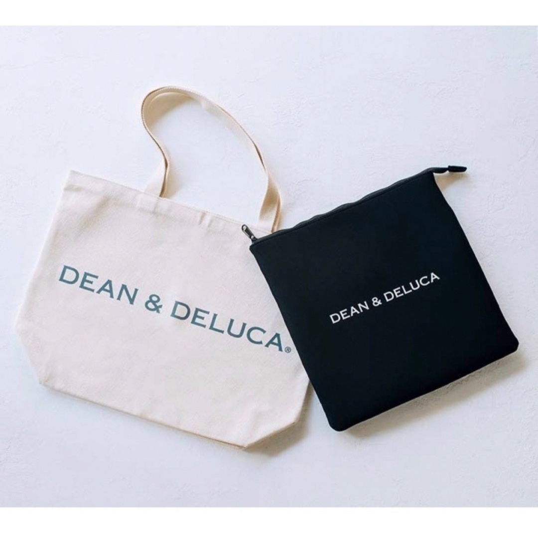 DEAN & DELUCA(ディーンアンドデルーカ)の新品未開封 DEAN&DELUCA クッションインナーポーチ ブラック 黒  レディースのファッション小物(ポーチ)の商品写真