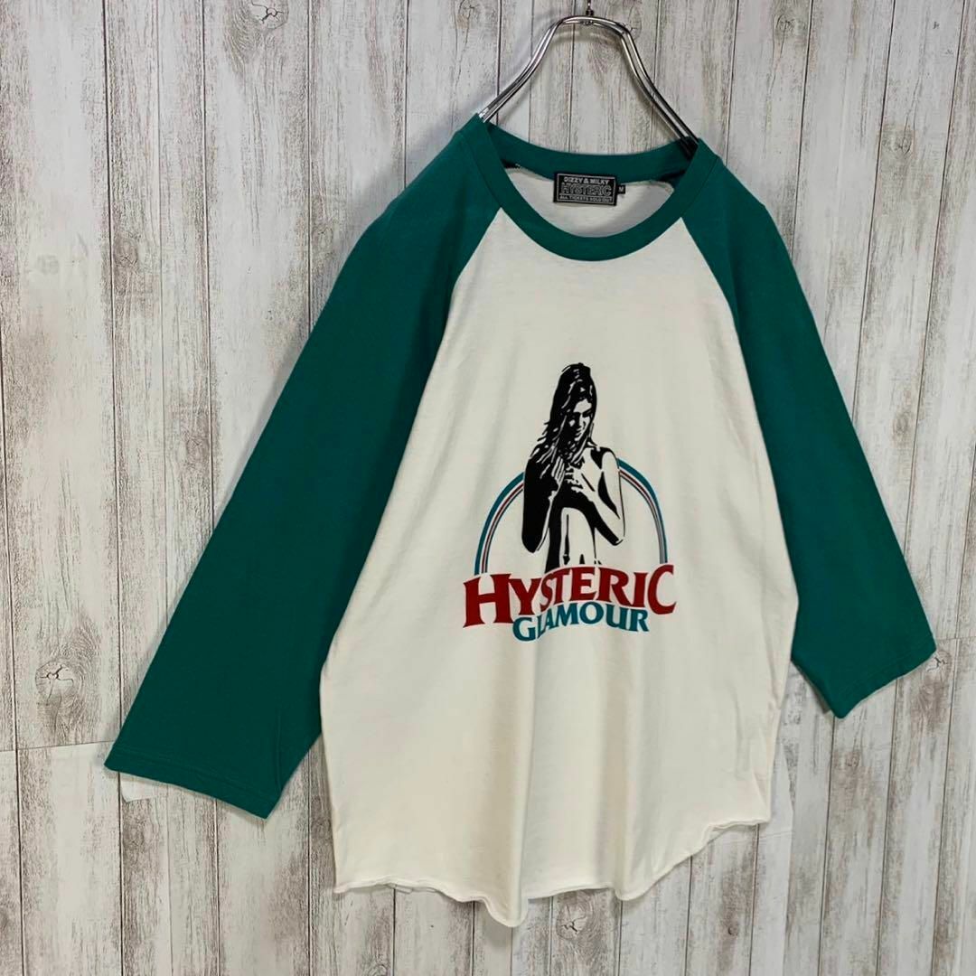 HYSTERIC GLAMOUR(ヒステリックグラマー)の【コムドットやまと着用】ヒステリックグラマー ヒスガール 七分袖 希少 Tシャツ メンズのトップス(Tシャツ/カットソー(七分/長袖))の商品写真