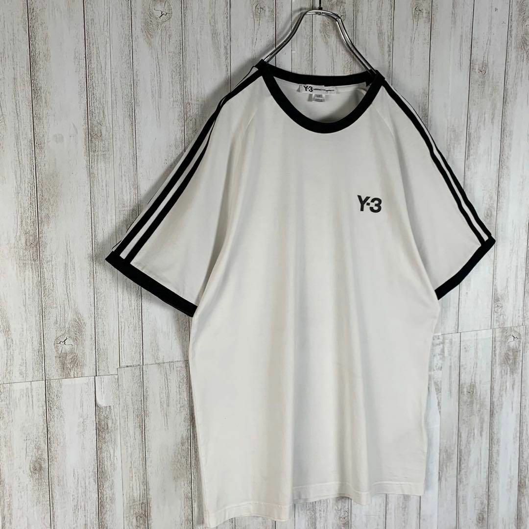 Y-3(ワイスリー)の【超希少モデル】Y-3 ワイスリー ヨウジヤマモト 希少 スリーライン Tシャツ メンズのトップス(Tシャツ/カットソー(半袖/袖なし))の商品写真