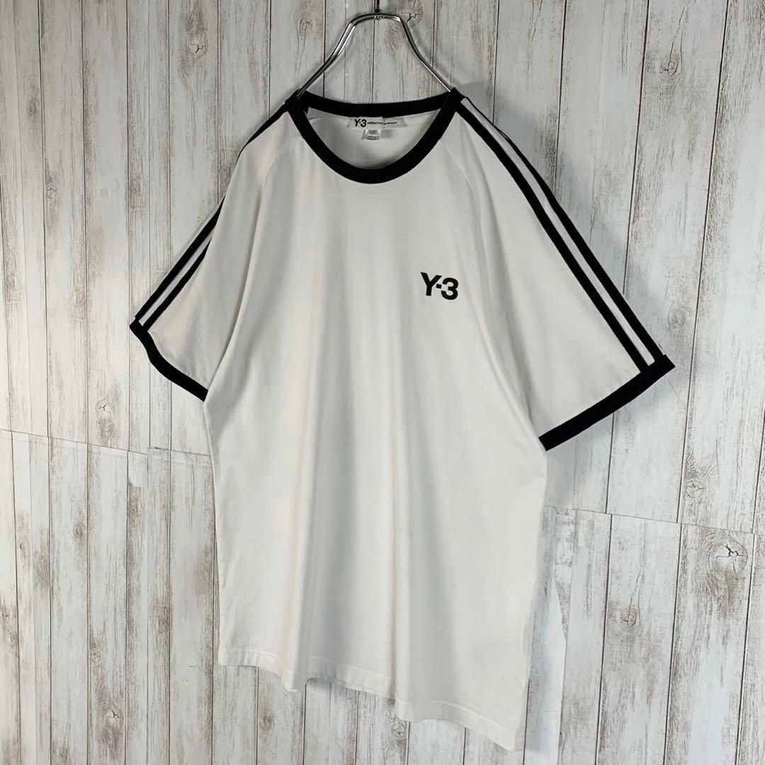 Y-3(ワイスリー)の【超希少モデル】Y-3 ワイスリー ヨウジヤマモト 希少 スリーライン Tシャツ メンズのトップス(Tシャツ/カットソー(半袖/袖なし))の商品写真