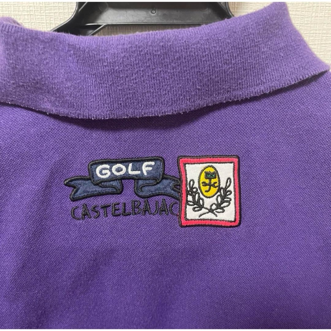 CASTELBAJAC(カステルバジャック)の【CASTELBAJAC】　カステルバジャック　半袖　ポロシャツ　L   ゴルフ メンズのトップス(ポロシャツ)の商品写真