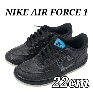 美品 NIKE AIR FORCE 1 22cm スペースプレイヤーズ ナイキ(スニーカー)