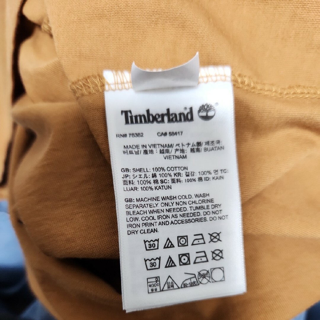 Timberland(ティンバーランド)のTimberland/2023モデルTシャツL美品 レディースのトップス(Tシャツ(半袖/袖なし))の商品写真