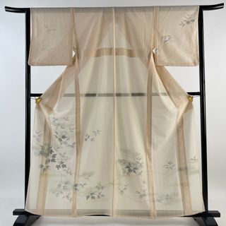 訪問着 身丈161.5cm 裄丈63.5cm 正絹 秀品 【中古】(着物)