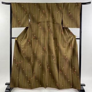 小紋 身丈165.5cm 裄丈64.5cm 正絹 美品 秀品 【中古】(着物)