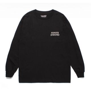 ワコマリア(WACKO MARIA)のWACKOMARIA LONG SLEEVE T-SHIRT ロンT 黒(Tシャツ/カットソー(七分/長袖))