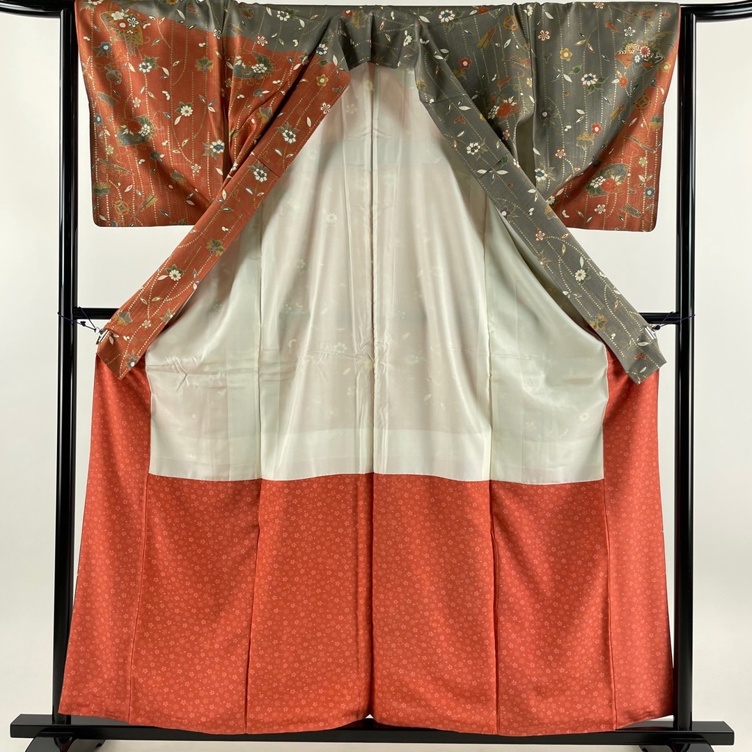 訪問着 身丈158.5cm 裄丈64cm 正絹 秀品 【中古】 レディースの水着/浴衣(着物)の商品写真