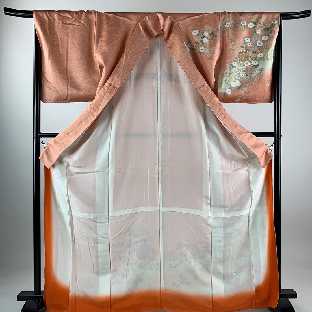 訪問着 身丈167cm 裄丈67cm 正絹 美品 秀品 【中古】 レディースの水着/浴衣(着物)の商品写真