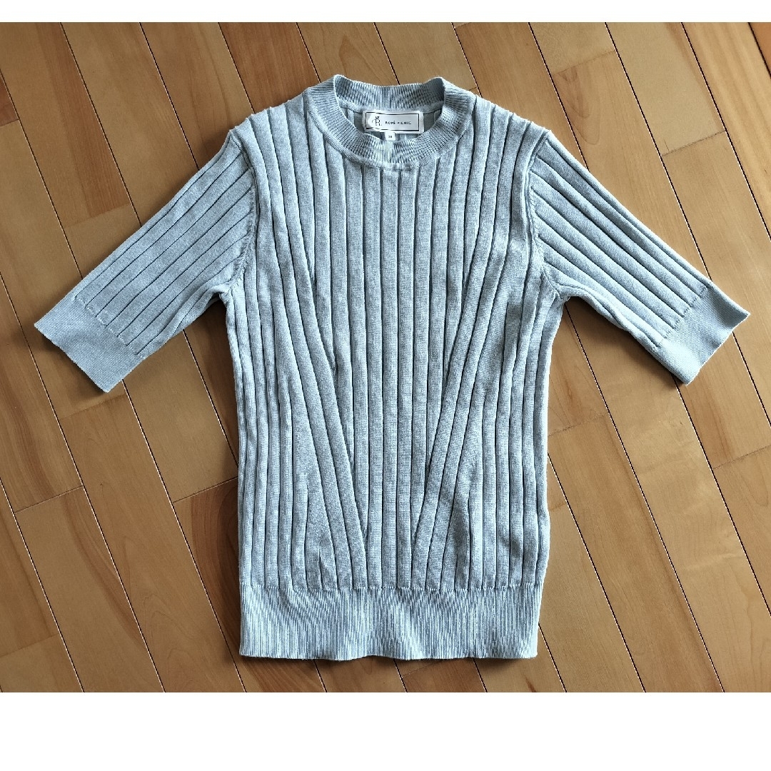 Rope' Picnic(ロペピクニック)のロペピクニック カットソー 半袖 Mサイズ スカイブルー メンズのトップス(Tシャツ/カットソー(半袖/袖なし))の商品写真