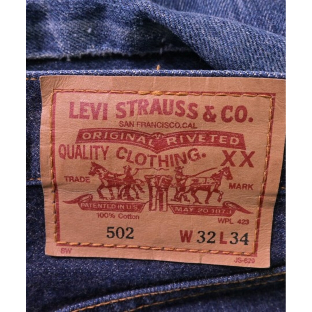 Levi's(リーバイス)のLevi's リーバイス デニムパンツ 32(L位) インディゴ(デニム) 【古着】【中古】 メンズのパンツ(デニム/ジーンズ)の商品写真