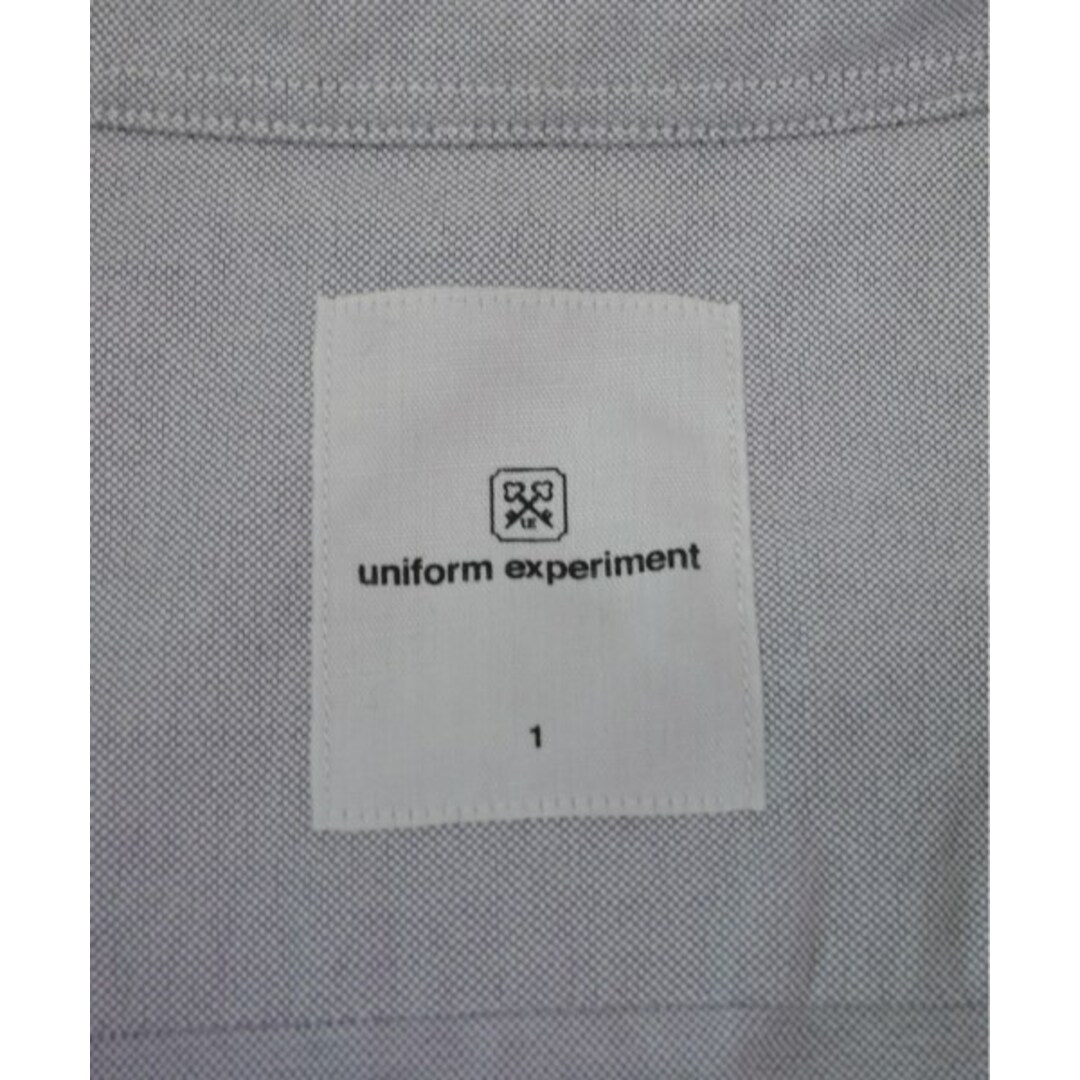 uniform experiment(ユニフォームエクスペリメント)のuniform experiment カジュアルシャツ 1(S位) グレー 【古着】【中古】 メンズのトップス(シャツ)の商品写真