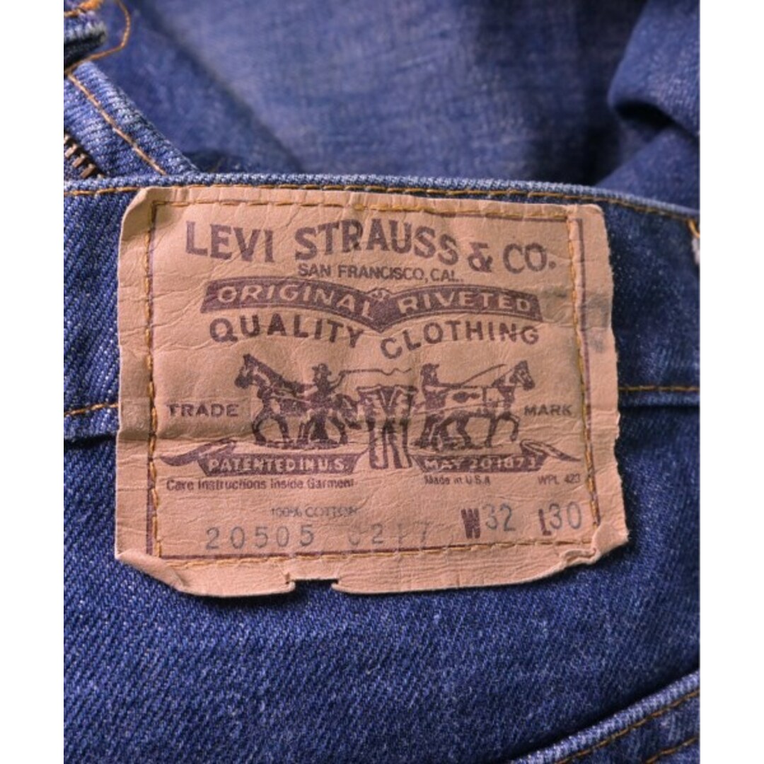 Levi's(リーバイス)のLEVI'S リーバイス デニムパンツ 32(L位) インディゴ(デニム) 【古着】【中古】 メンズのパンツ(デニム/ジーンズ)の商品写真