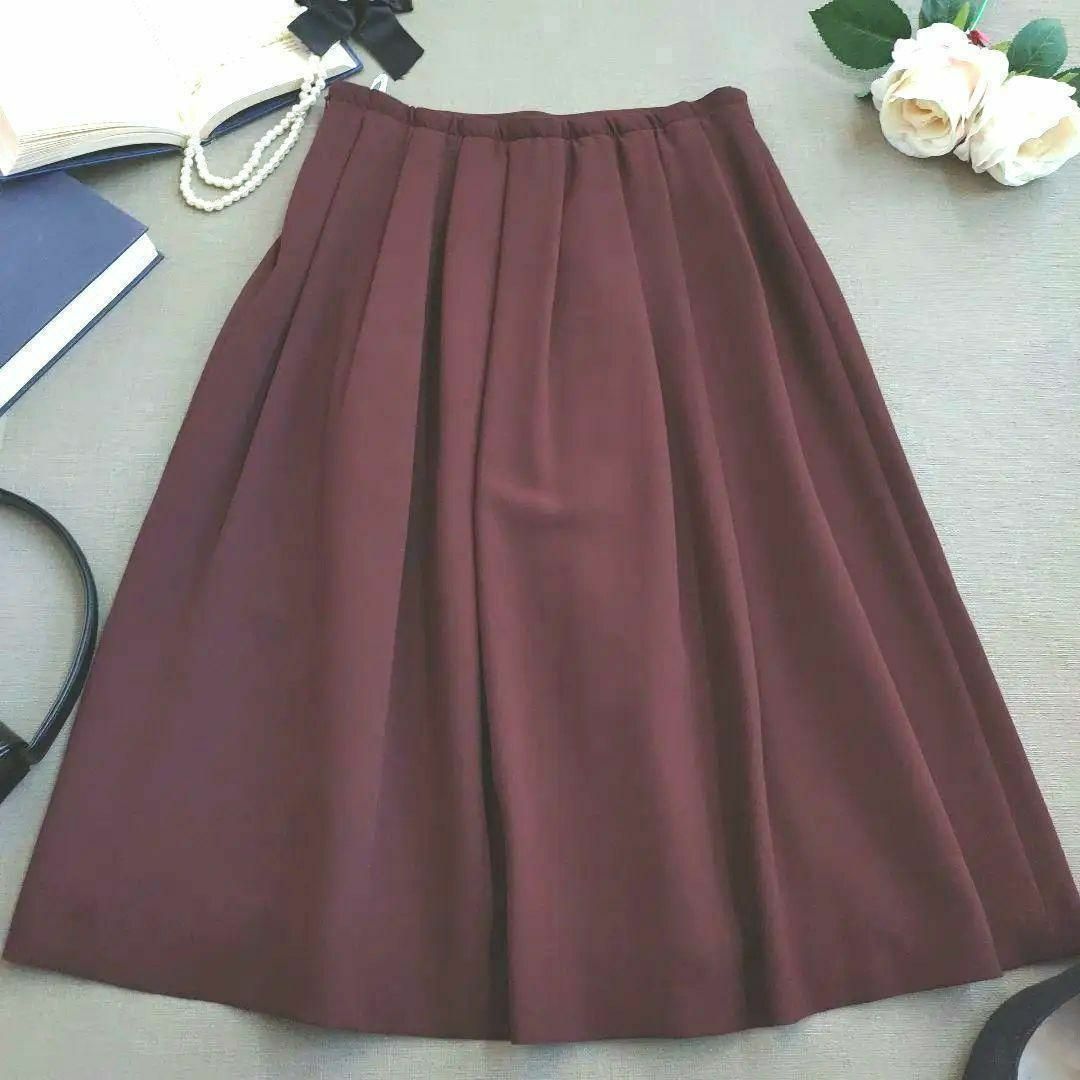 ベルメゾン(ベルメゾン)の新品　フレアスカート　日本製　千趣会 レディースのスカート(ひざ丈スカート)の商品写真