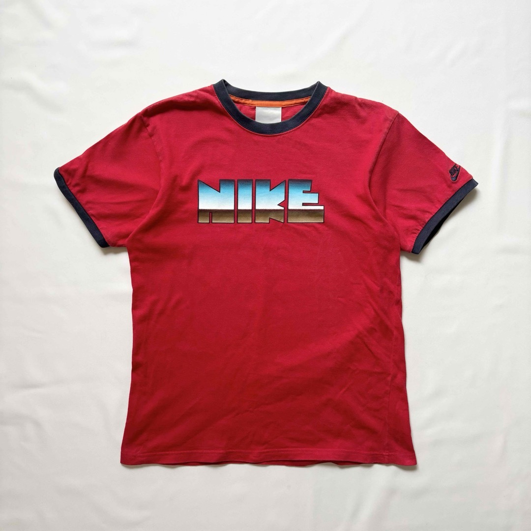 NIKE(ナイキ)のNIKE ゴツナイキ リンガーTEE レディースのトップス(Tシャツ(半袖/袖なし))の商品写真