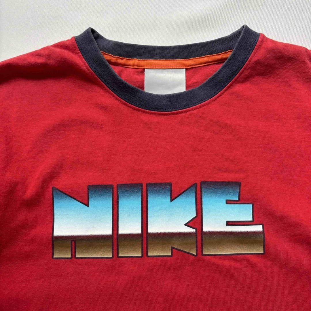 NIKE(ナイキ)のNIKE ゴツナイキ リンガーTEE レディースのトップス(Tシャツ(半袖/袖なし))の商品写真