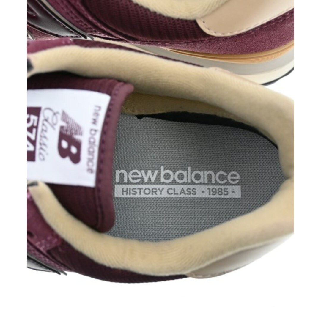 New Balance(ニューバランス)のNew Balance ニューバランス スニーカー 29cm エンジ 【古着】【中古】 メンズの靴/シューズ(スニーカー)の商品写真