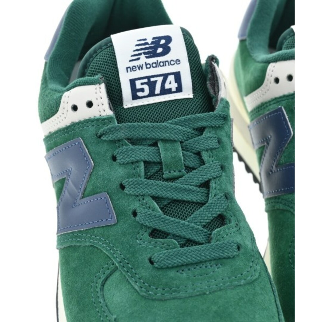 New Balance(ニューバランス)のNew Balance ニューバランス スニーカー 26cm 緑x紺 【古着】【中古】 メンズの靴/シューズ(スニーカー)の商品写真