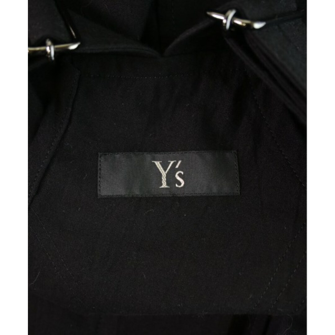 Y's(ワイズ)のY's ワイズ オールインワン/サロペット 1(XS位) 黒 【古着】【中古】 レディースのパンツ(サロペット/オーバーオール)の商品写真