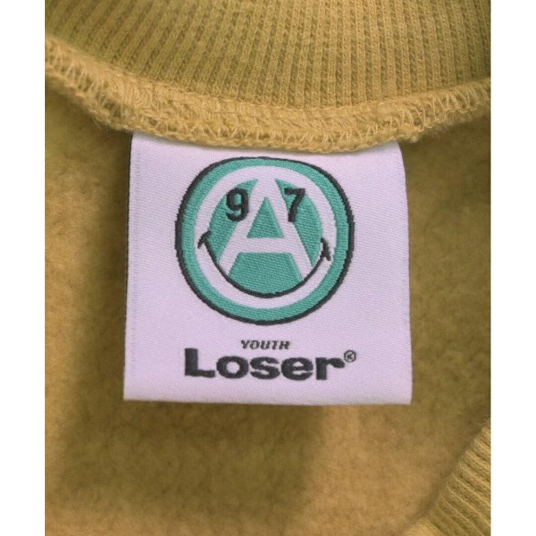 YOUTH LOSER スウェット -(L位) 黄系x白xライトグレー等 【古着】【中古】 メンズのトップス(スウェット)の商品写真