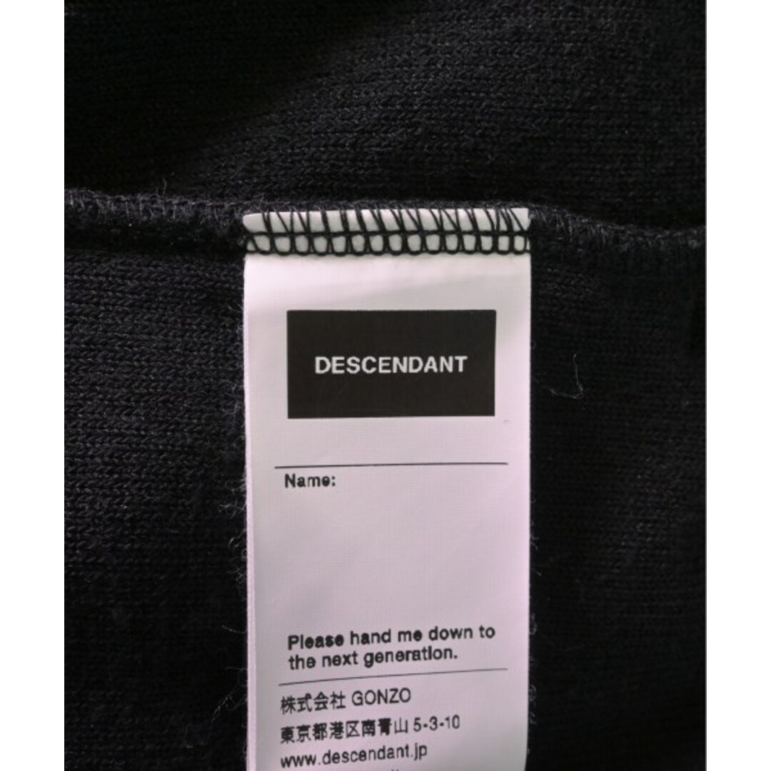 DESCENDANT(ディセンダント)のDESCENDANT ディセンダント ショートパンツ 3(L位) 黒 【古着】【中古】 メンズのパンツ(ショートパンツ)の商品写真