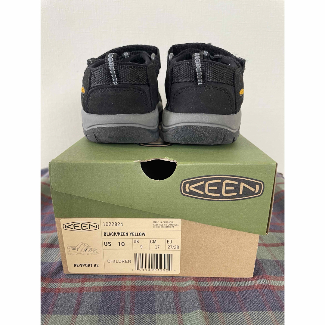 KEEN(キーン)の着用回数少！KEEN サンダル　17㎝ キッズ/ベビー/マタニティのキッズ靴/シューズ(15cm~)(サンダル)の商品写真