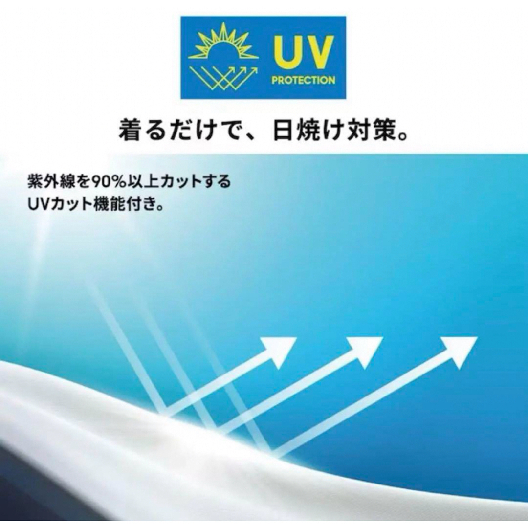 未使用　GU UVカットリブコンパクトカーディガン(長袖) BLACK M レディースのトップス(シャツ/ブラウス(長袖/七分))の商品写真