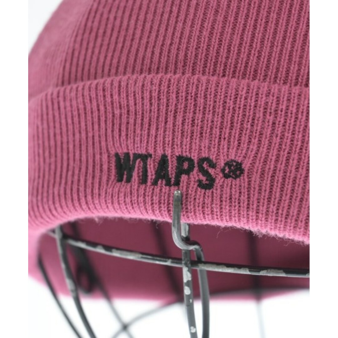 WTAPS ダブルタップス ハンチング・ベレー帽 - ピンク系 【古着】【中古】 メンズの帽子(ハンチング/ベレー帽)の商品写真