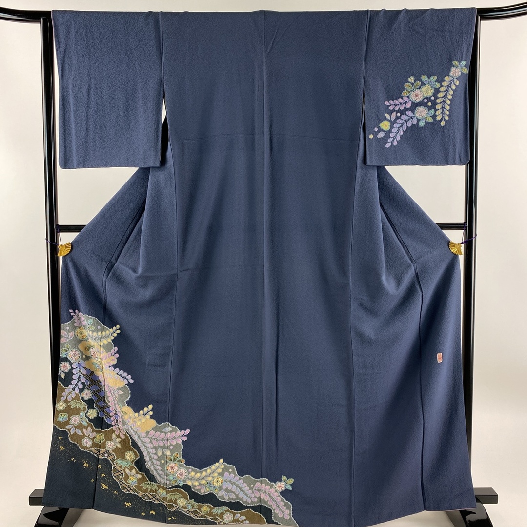 付下げ 身丈165cm 裄丈64cm 正絹 名品 【中古】 レディースの水着/浴衣(着物)の商品写真