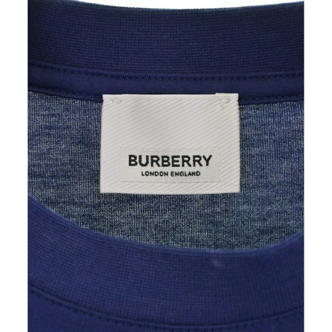 BURBERRY(バーバリー)のBURBERRY バーバリー Tシャツ・カットソー S 青 【古着】【中古】 メンズのトップス(Tシャツ/カットソー(半袖/袖なし))の商品写真