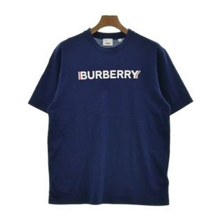 BURBERRY - BURBERRY バーバリー Tシャツ・カットソー S 青 【古着】【中古】