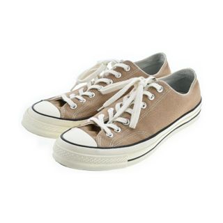 コンバース(CONVERSE)のCONVERSE コンバース スニーカー 28.5cm ベージュxアイボリー 【古着】【中古】(スニーカー)