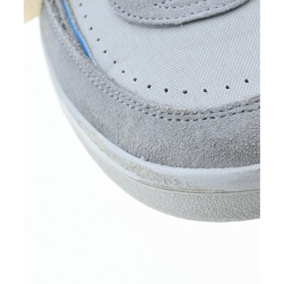 union ユニオン スニーカー 26.5cm グレーx水色xアイボリー 【古着】【中古】 メンズの靴/シューズ(スニーカー)の商品写真