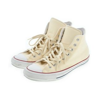 コンバース(CONVERSE)のCONVERSE コンバース スニーカー 29cm アイボリー 【古着】【中古】(スニーカー)