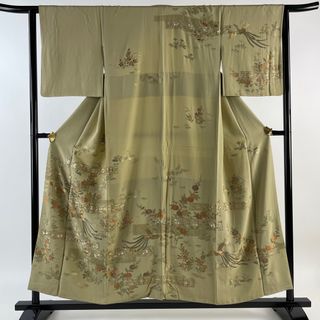 訪問着 身丈154cm 裄丈63cm 正絹 美品 逸品 【中古】(着物)