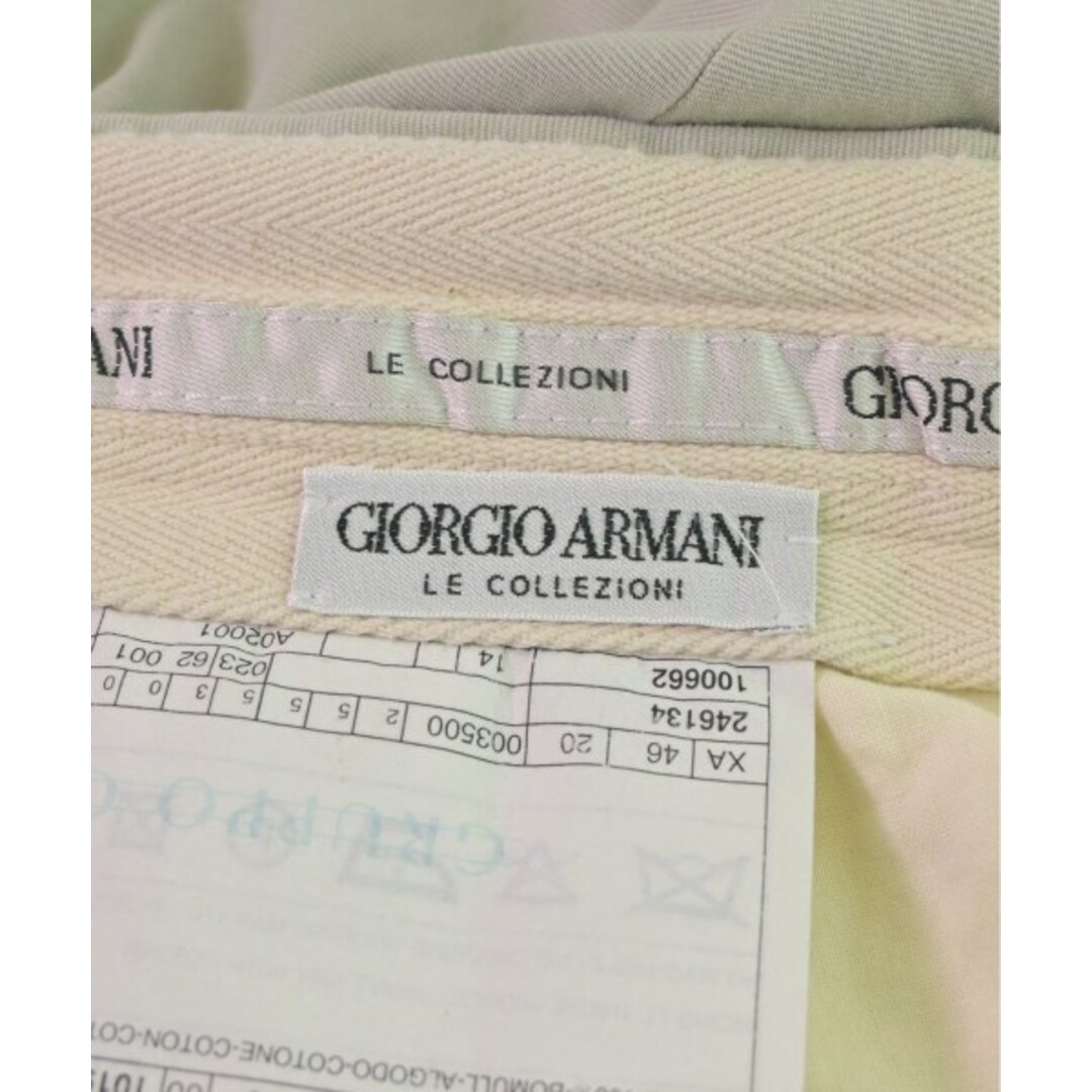 Giorgio Armani(ジョルジオアルマーニ)のGIORGIO ARMANI ジョルジオアルマーニ スラックス L ベージュ 【古着】【中古】 メンズのパンツ(スラックス)の商品写真