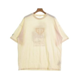 PUMA - PUMA プーマ Tシャツ・カットソー L アイボリー 【古着】【中古】