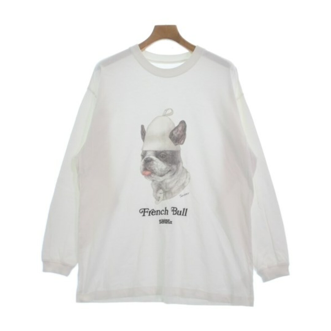 SAUVENIR サウベニア Tシャツ・カットソー L 白 【古着】【中古】 メンズのトップス(Tシャツ/カットソー(半袖/袖なし))の商品写真