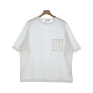 NEUTRALWORKS ニュートラルワークス Tシャツ・カットソー M 白 【古着】【中古】(Tシャツ/カットソー(半袖/袖なし))