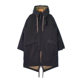 Theory Project セオリープロジェクト モッズコート S 黒 【古着】【中古】(モッズコート)