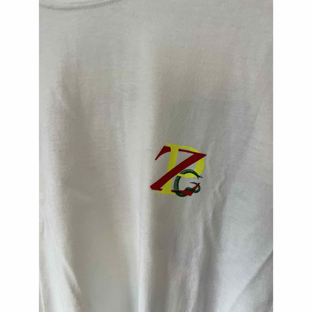 ゼパニーズクラブ　ロゴロンT バックプリント　2XL ホワイト メンズのトップス(Tシャツ/カットソー(七分/長袖))の商品写真
