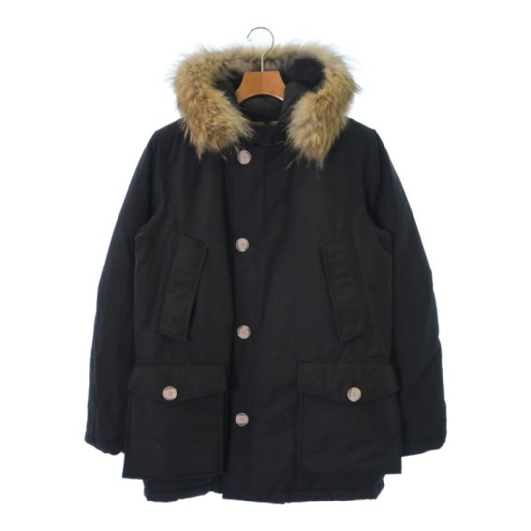 WOOLRICH(ウールリッチ)のWOOLRICH ウールリッチ ダウンコート M 黒 【古着】【中古】 メンズのジャケット/アウター(その他)の商品写真