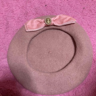 青木美沙子ちゃんのコラボのベレー帽(ハンチング/ベレー帽)