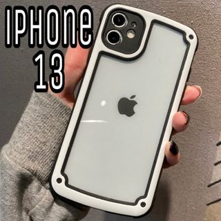 iPhoneケース iPhone13 シンプル フレーム モノトーン(iPhoneケース)