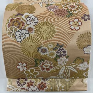 袋帯 美品 秀品 六通 正絹 【中古】(帯)