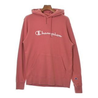 チャンピオン(Champion)のCHAMPION チャンピオン パーカー L ピンク 【古着】【中古】(パーカー)